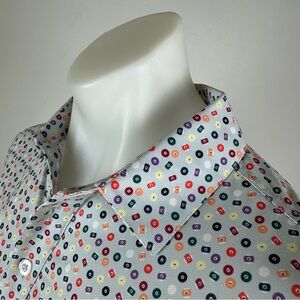 Straight Down Billiard Ball Men's Golf Polo